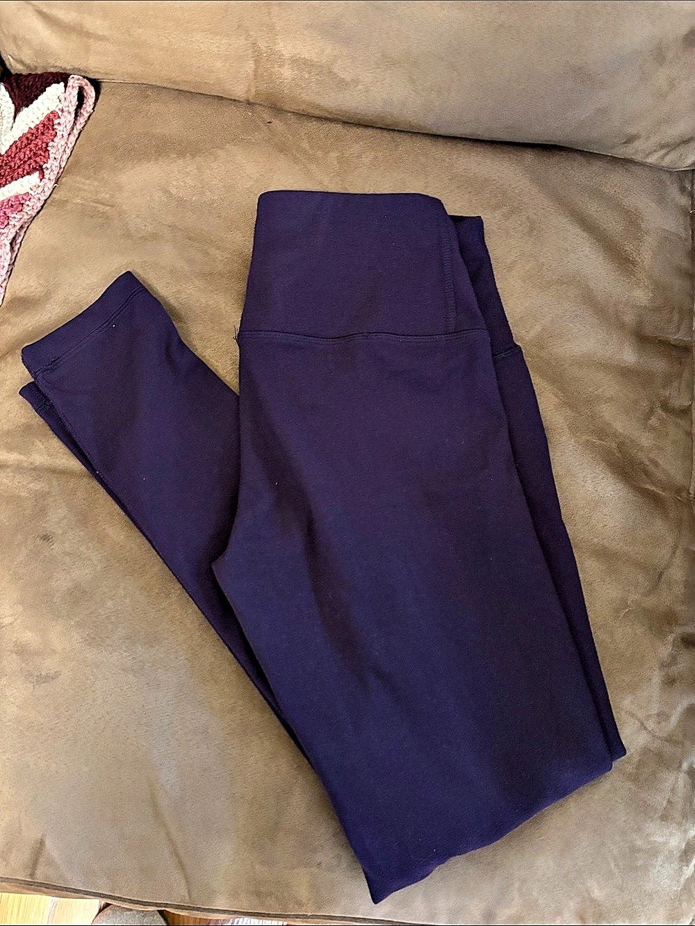Yogalicious Lux High Waist Ankle Leggings Purple Small